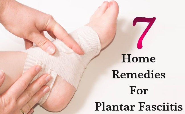 home remedies for planters fasciitis